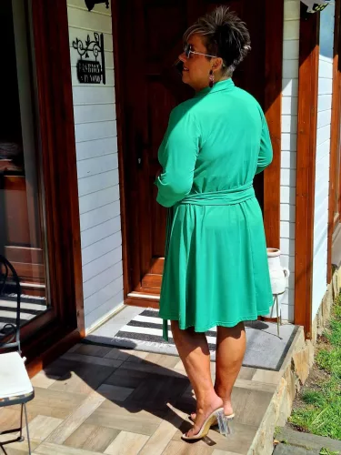 Fashion by Nono Lia ruha, zöld 2XL méretben