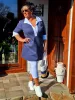 Fashion by Nono 3/4-es leggings, fehér XL méretben
