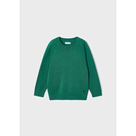 Mayoral mini kisfiú finomkötött pulóver, zöld