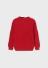 Mayoral junior fiú finomkötött pulóver, piros