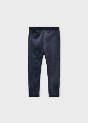 Mayoral mini kislány plüss leggings, sötétkék