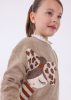 Mayoral mini kislány puha pulóver, bronz