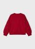 Mayoral mini kislány mintás pulóver, piros