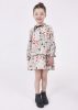 Mayoral mini kislány gyönyörű szívecske mintás finoman csillogó masnis ruha