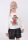 Mayoral mini kislány puha kiskutyás kötött pulóver, törtfehér