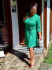 Fashion by Nono Lia ruha, zöld 5XL méretben