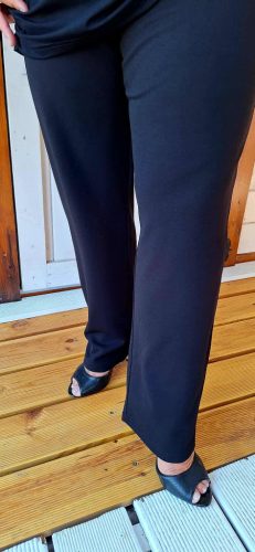 Fashion by Nono Bella nadrág, fekete XL méretben