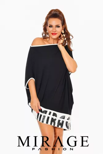 Mirage Alíz tunika, fekete