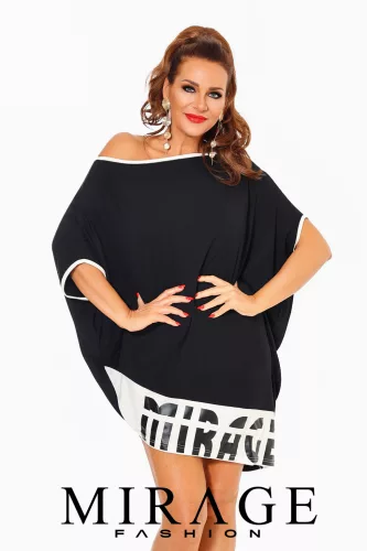 Mirage Alíz tunika, fekete