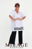 Mirage Fashion Minoretta puplin lezser tunika, fehér