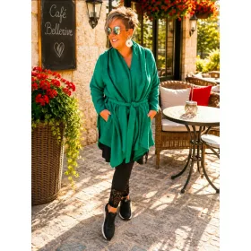 Fashion by Nono Anna kabát, zöld 5XL méretben