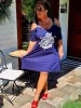 Fashion by Nono Bella ruha matróz mintával, sötétkék 4XL méretben Előrendelhető, érkezése 05.19.