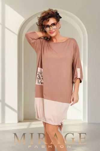 Mirage Tétisz ruha, mogyoró