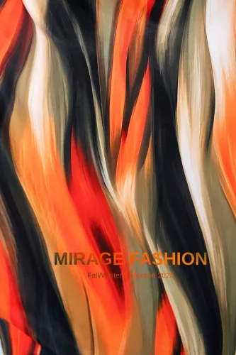 Mirage Zipfer ruha, színes mintás
