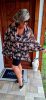 Fashion by Nono Atina ruha stólával, fekete 4XL méretben