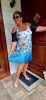 Fashion by Nono Bella ruha, kék-kagyló mintás L méretben