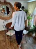 Fashion by Nono Amanda felső, fehér L méretben