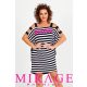 Mirage Fendi pántos ruha, csíkos