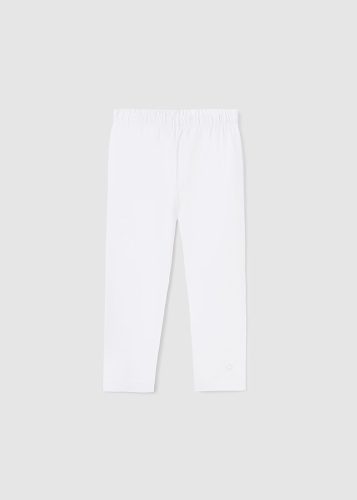 Mayoral lány 3/4-es nyári leggings, fehér 160