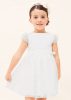 Mayoral kislány gyönyörű alkalmi ruha, hófehér 116