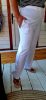 Fashion by Nono Léna nadrág, fehér XL méretben