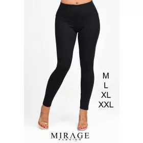 Mirage Magas derekú leggings, fekete L méretben