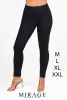 Mirage Magas derekú leggings, fekete L méretben