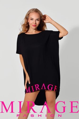 Mirage Ocelot pamut tunika, fekete