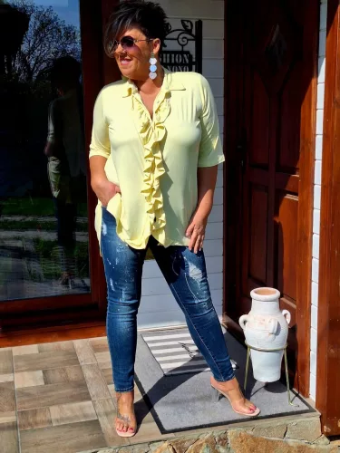 Fashion by Nono Velence ing, ananász 4XL méretben