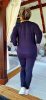 Fashion by Nono Xéna jogging szett, sötétkék-fehér mintás 3XL méretben