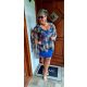 Fashion by Nono Atina ruha stólával, királykék 2XL méretben