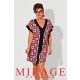 Mirage Tiara tunika/ruha, sötétkék-mintás