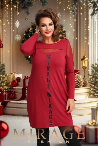 Mirage Sunny ruha, bordó