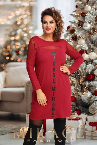 Mirage Sunny ruha, bordó