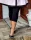 Fashion by Nono 3/4-es leggings, fekete L méretben