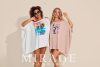 Mirage Bella szatén szilk lepel tunika, karamell