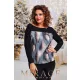 Mirage Fashion Gina alkalmi felső, mintás 