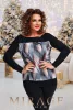 Mirage Fashion Gina alkalmi felső, mintás 