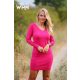 Nolino for WMN  Katinka vékony kötött ruha, pink