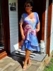 Fashion by Nono Karolina ruha, virágmintás 5XL méretben