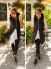 Fashion by Nono Casting steppelt mellény, fekete 3XL méretben