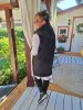 Fashion by Nono Casting steppelt mellény, fekete 3XL méretben