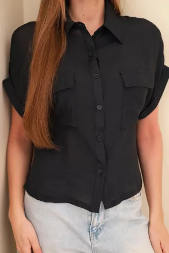 Natural chic ing, fekete