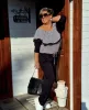 Fashion by Nono Szimeoni overál, fekete-fehér csíkos L méretben