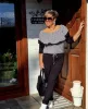 Fashion by Nono Szimeoni overál, fekete-fehér csíkos L méretben
