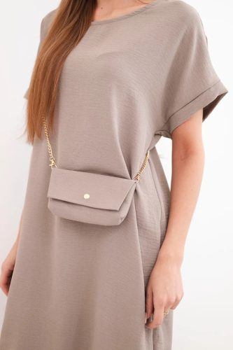 Jázmin ruha láncos táskával, fango