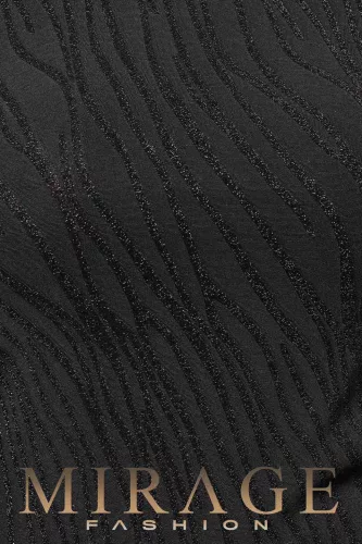 Mirage Fashion Hot alkalmi body, fekete