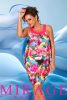 Mirage Bellinda ruha+top, pink-színes mintás