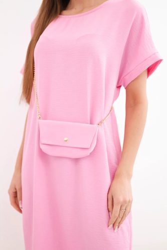 Jázmin ruha láncos táskával, candy