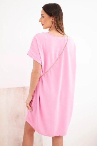 Jázmin ruha láncos táskával, candy